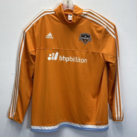 adidas Other - Houston Dynamo Goalie Jersey Shirt Adidas Long Sleeve Orange Size XL